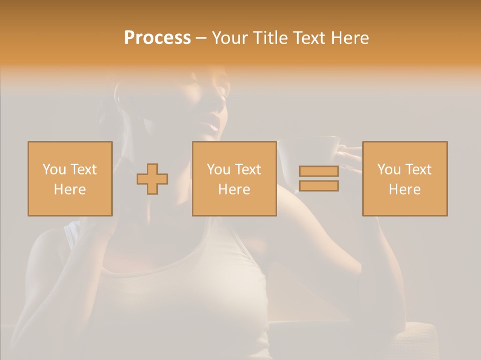 Close Up Beauty Drink PowerPoint Template