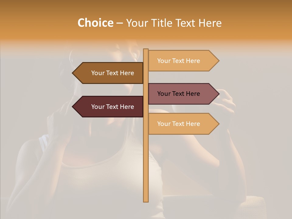 Close Up Beauty Drink PowerPoint Template