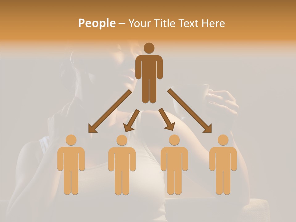 Close Up Beauty Drink PowerPoint Template