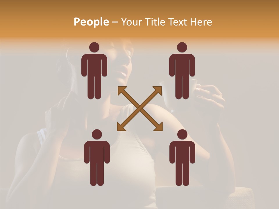 Close Up Beauty Drink PowerPoint Template