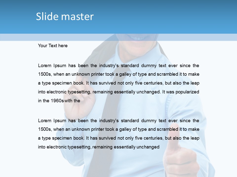 Human Profe Ional Humorou PowerPoint Template