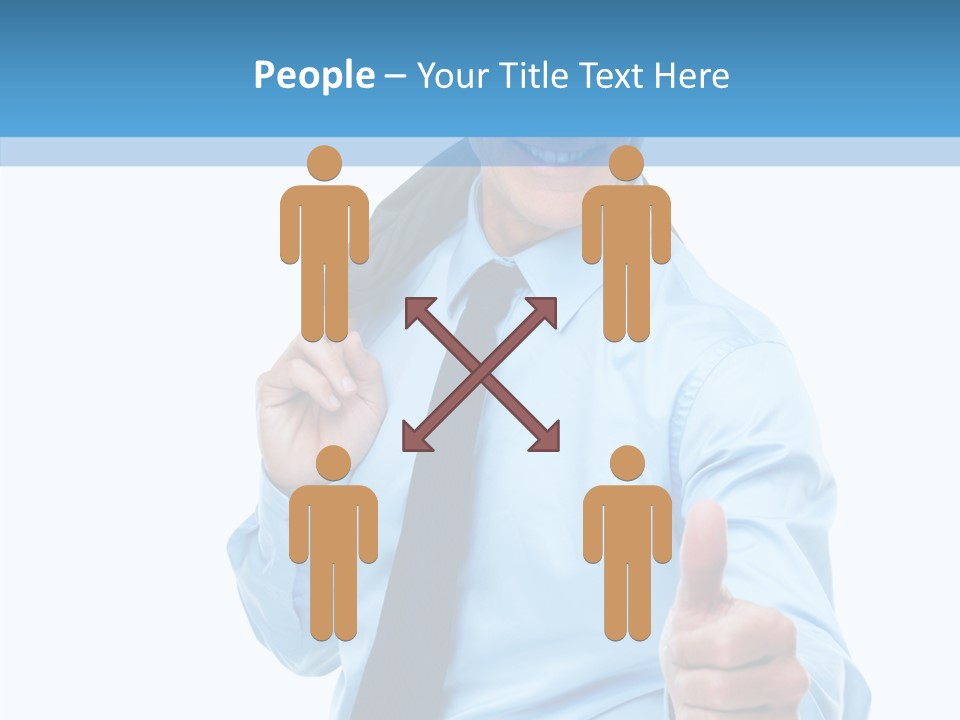 Human Profe Ional Humorou PowerPoint Template