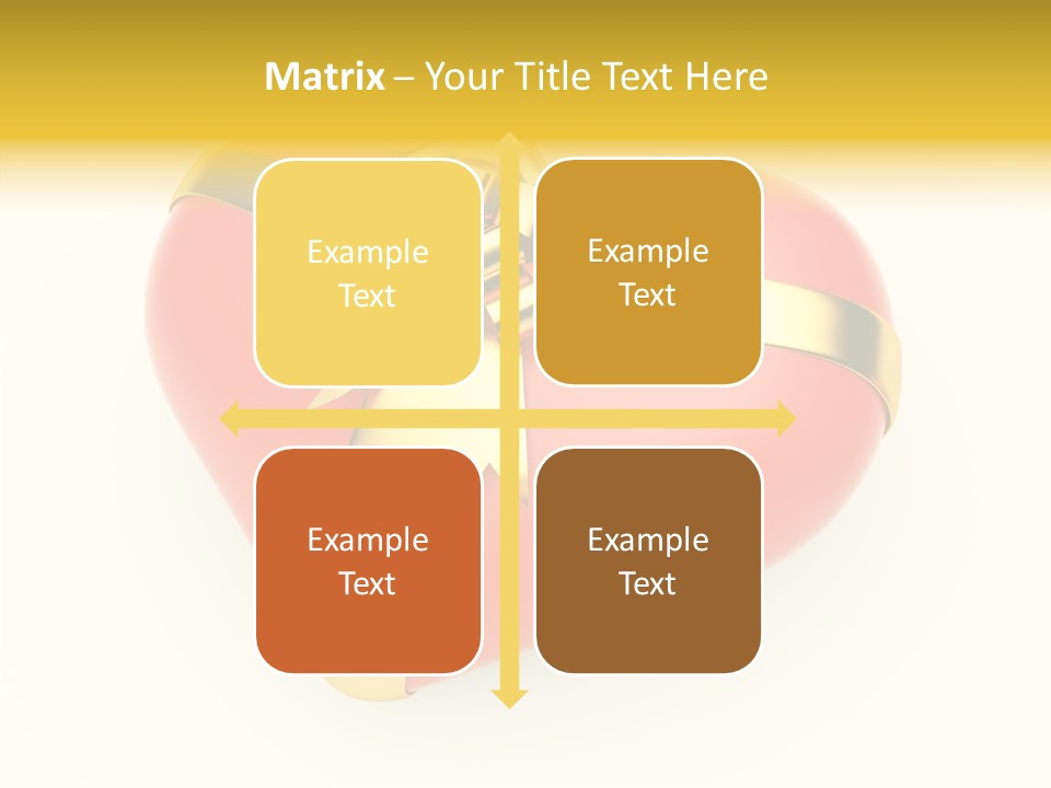 Gold Perspective Day PowerPoint Template