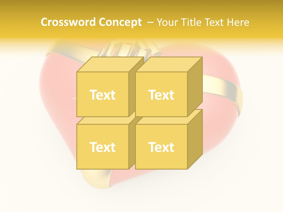 Gold Perspective Day PowerPoint Template