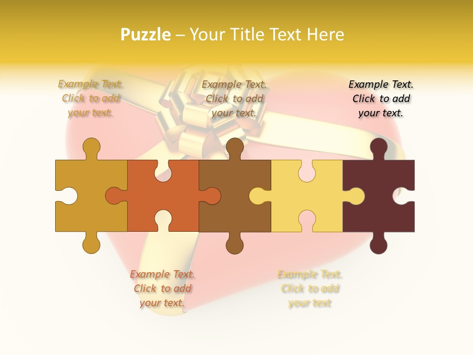 Gold Perspective Day PowerPoint Template