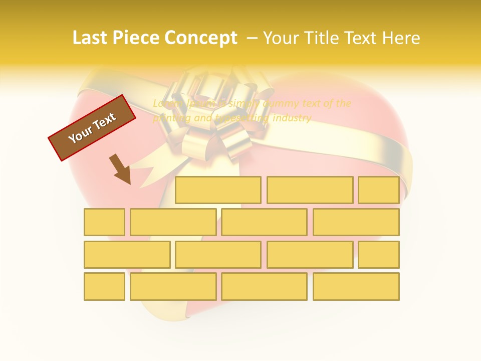 Gold Perspective Day PowerPoint Template