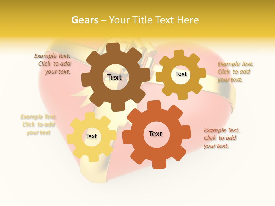 Gold Perspective Day PowerPoint Template