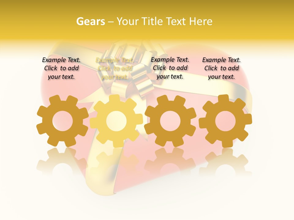 Gold Perspective Day PowerPoint Template