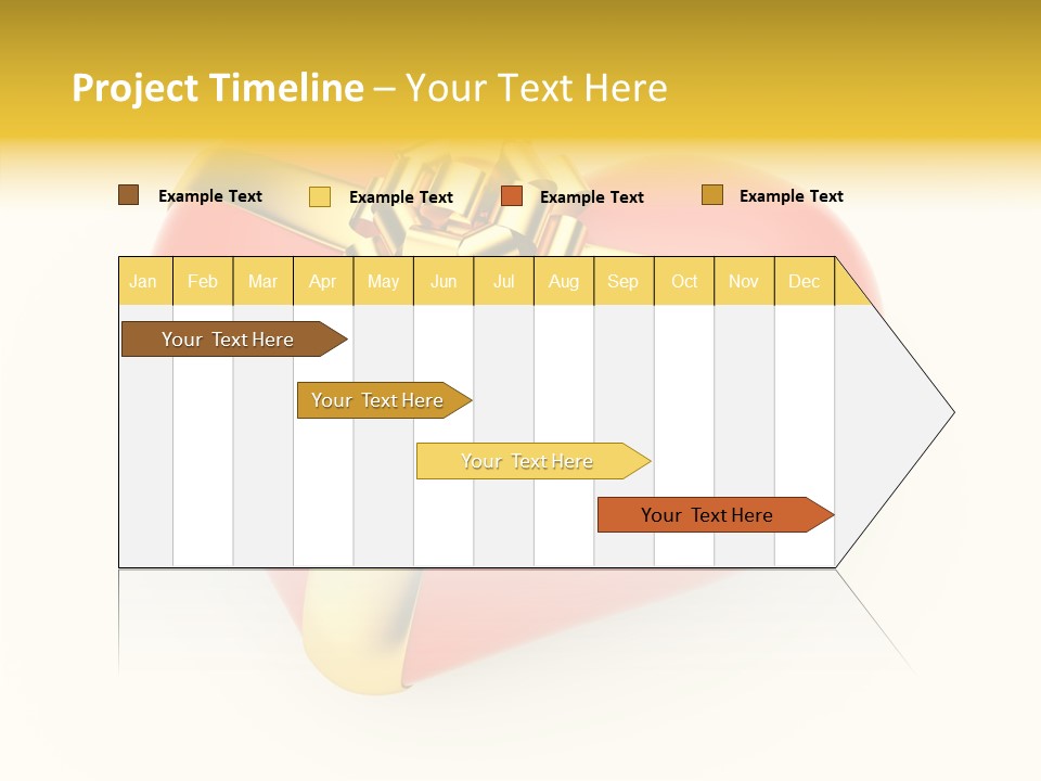 Gold Perspective Day PowerPoint Template