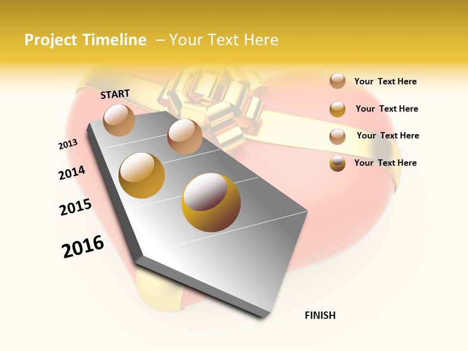 Gold Perspective Day PowerPoint Template