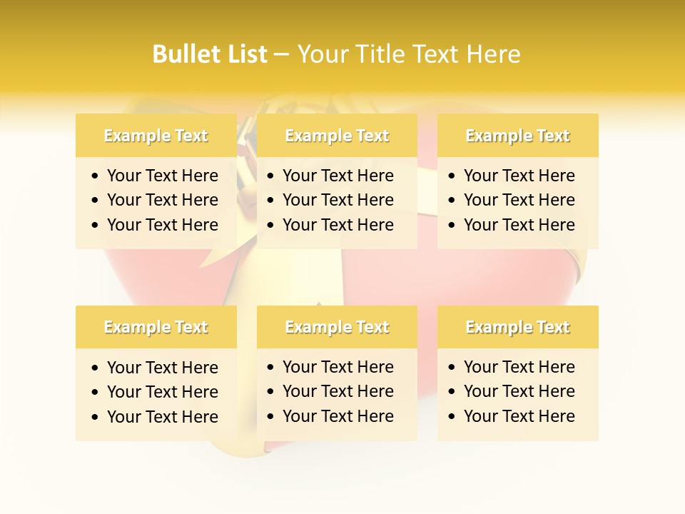Gold Perspective Day PowerPoint Template