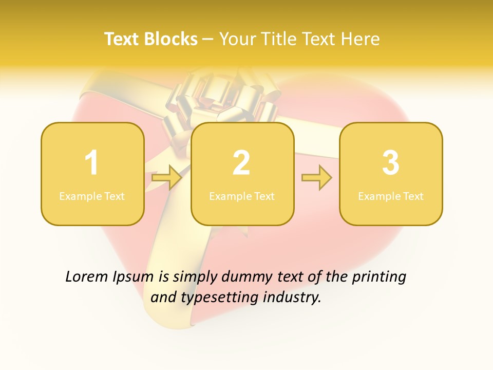 Gold Perspective Day PowerPoint Template