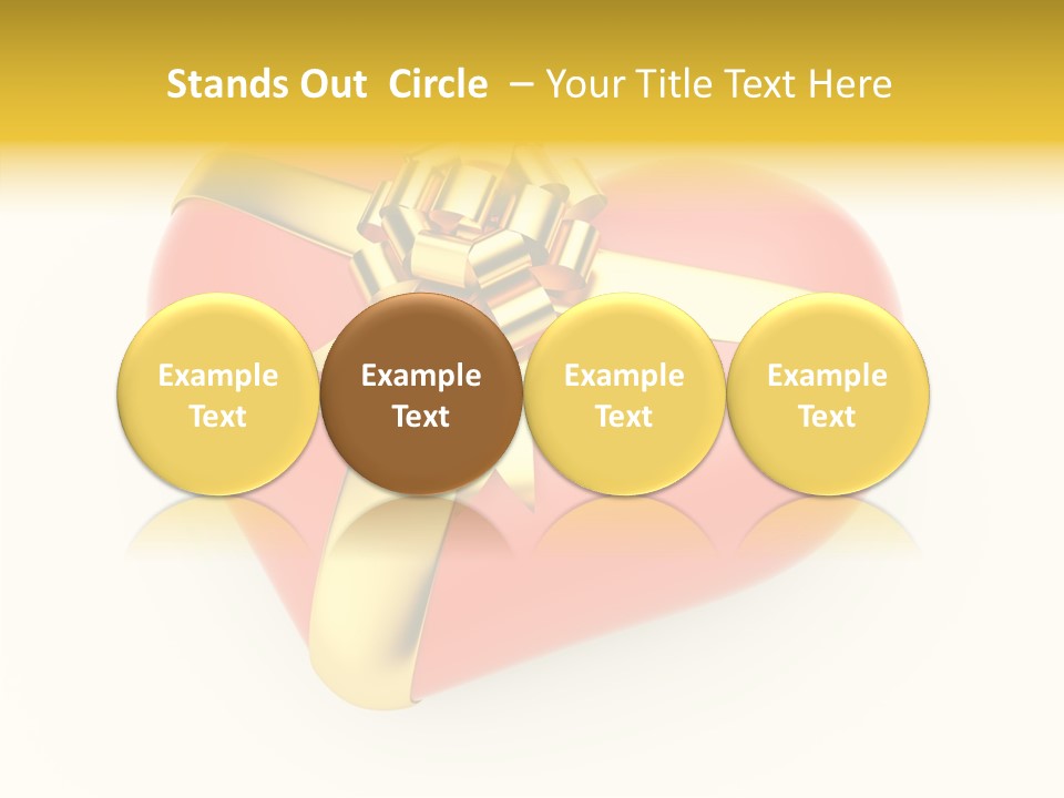 Gold Perspective Day PowerPoint Template