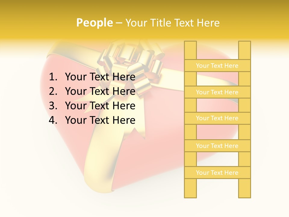 Gold Perspective Day PowerPoint Template