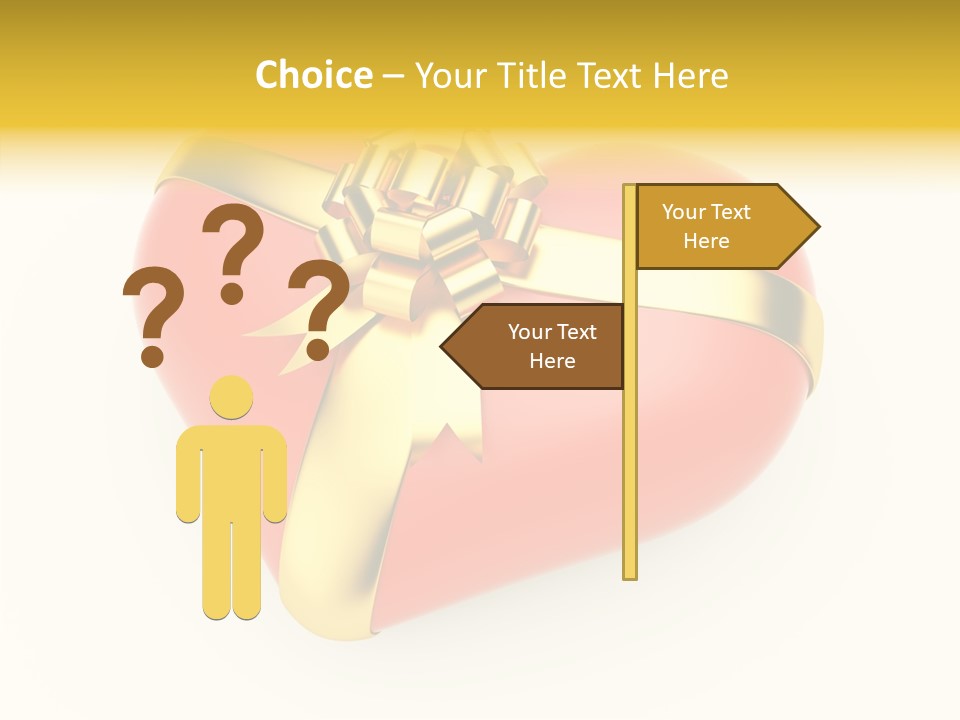 Gold Perspective Day PowerPoint Template