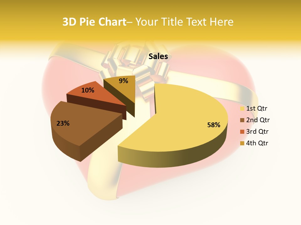 Gold Perspective Day PowerPoint Template