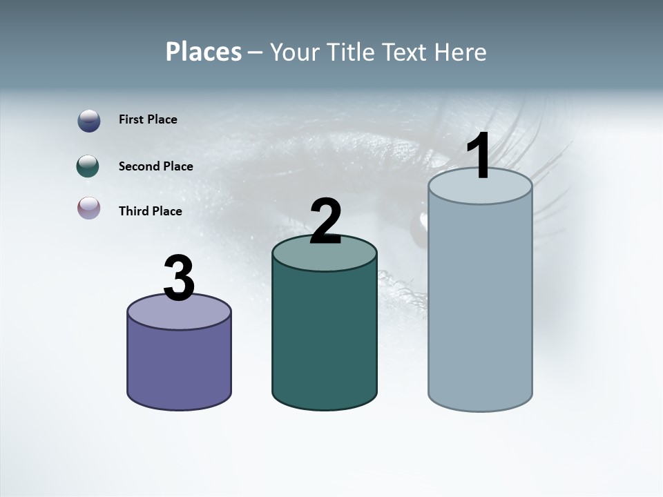 Model Portrait  PowerPoint Template