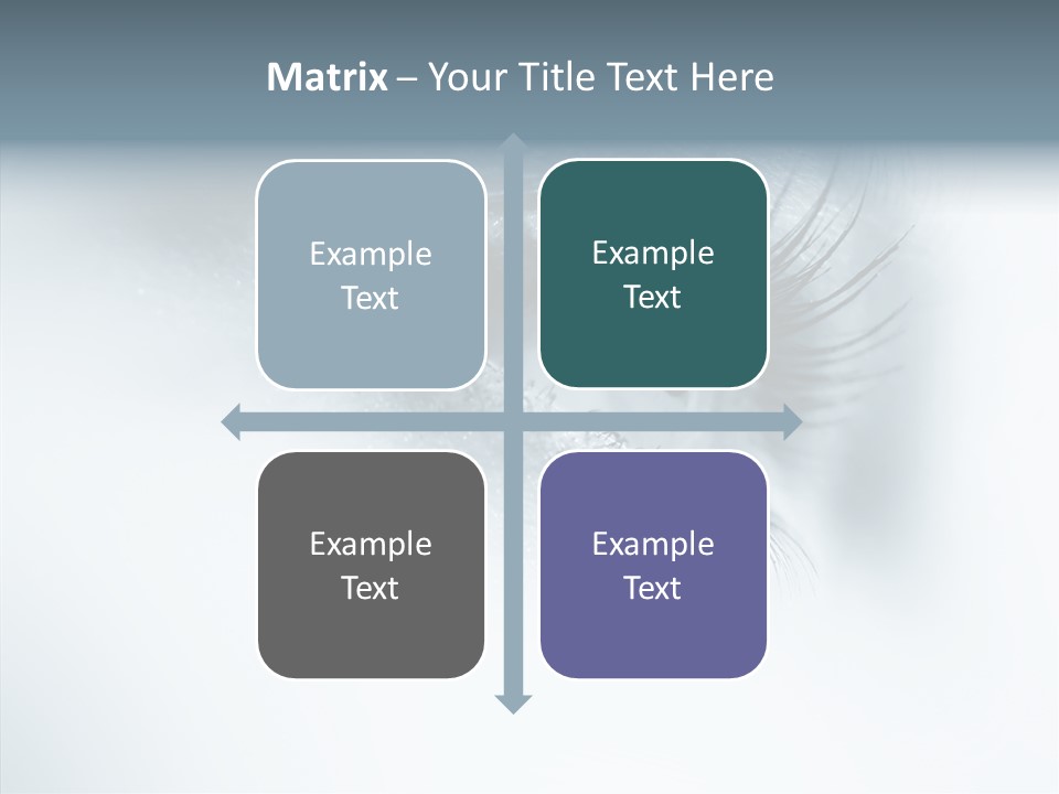 Model Portrait  PowerPoint Template