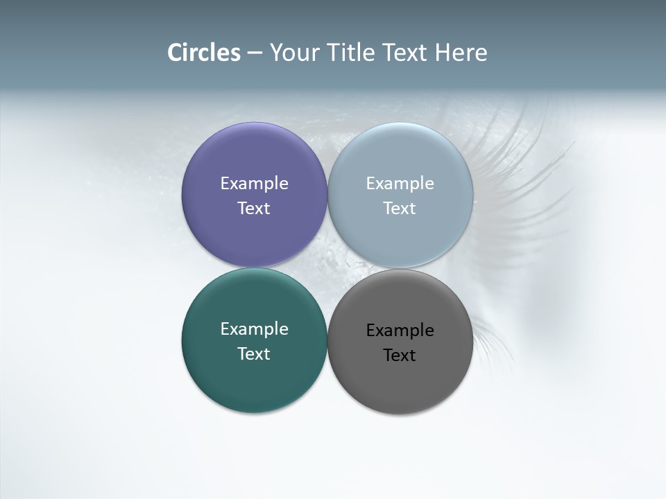 Model Portrait  PowerPoint Template