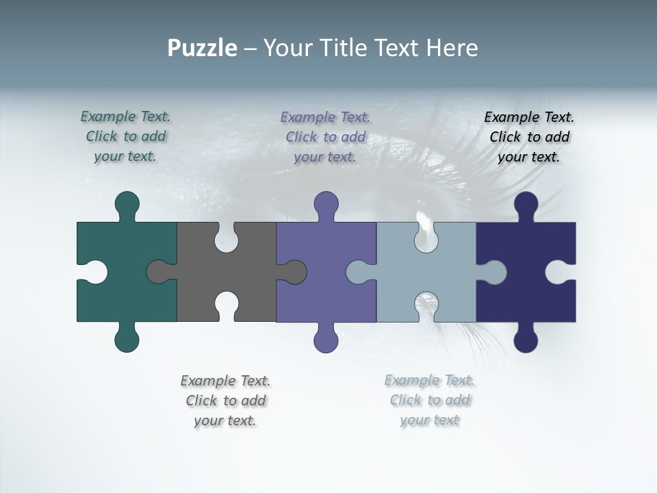 Model Portrait  PowerPoint Template