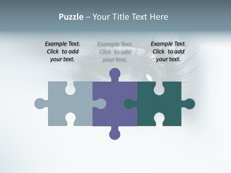 Model Portrait  PowerPoint Template