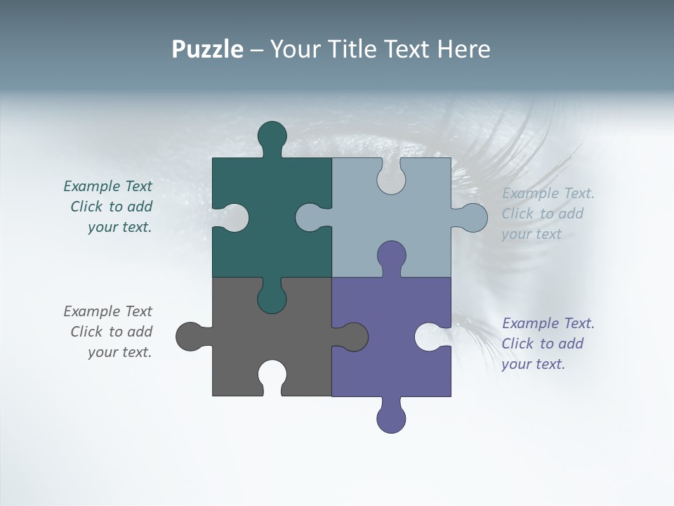 Model Portrait  PowerPoint Template