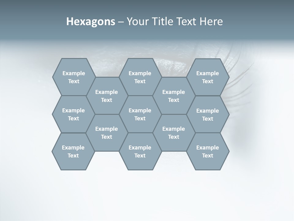 Model Portrait  PowerPoint Template