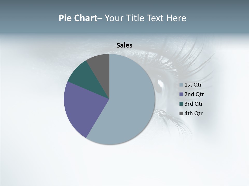 Model Portrait  PowerPoint Template