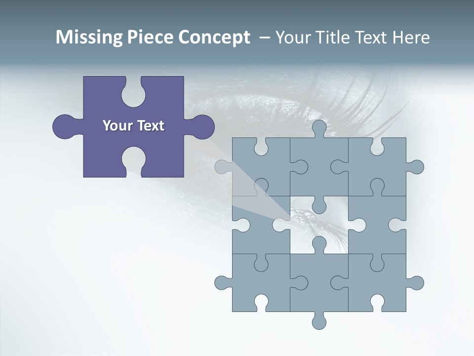 Model Portrait  PowerPoint Template