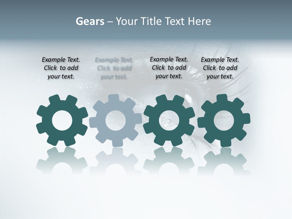 Model Portrait  PowerPoint Template