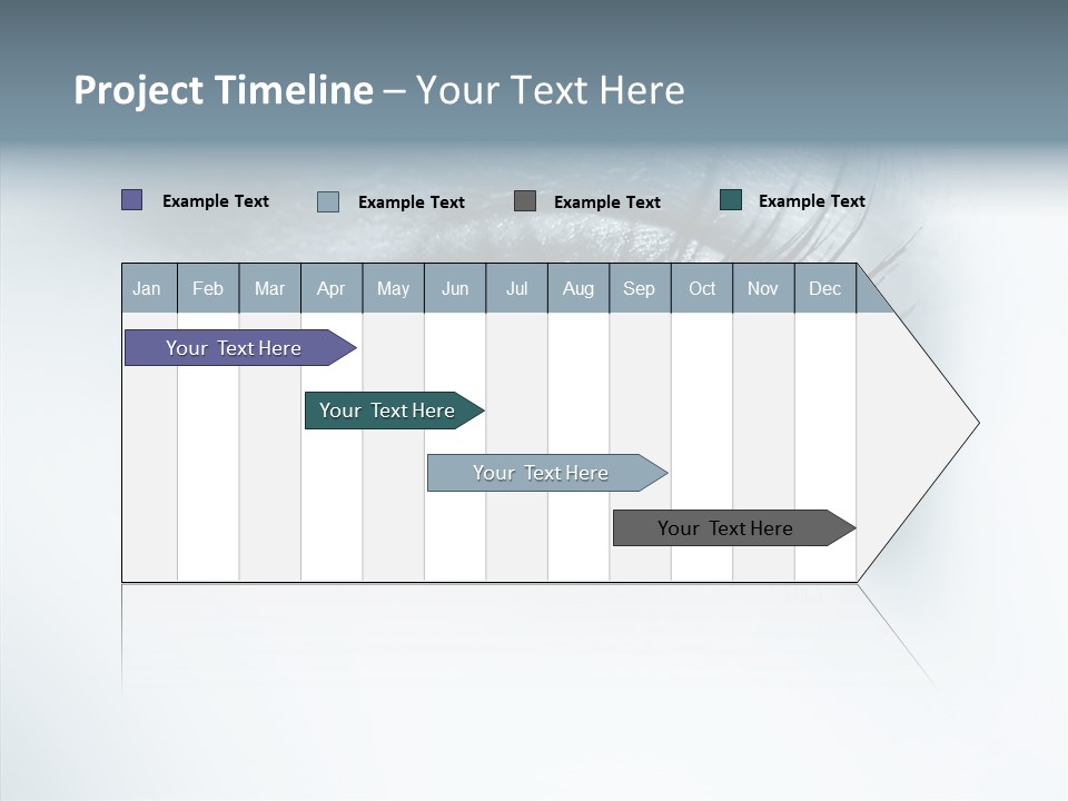 Model Portrait  PowerPoint Template