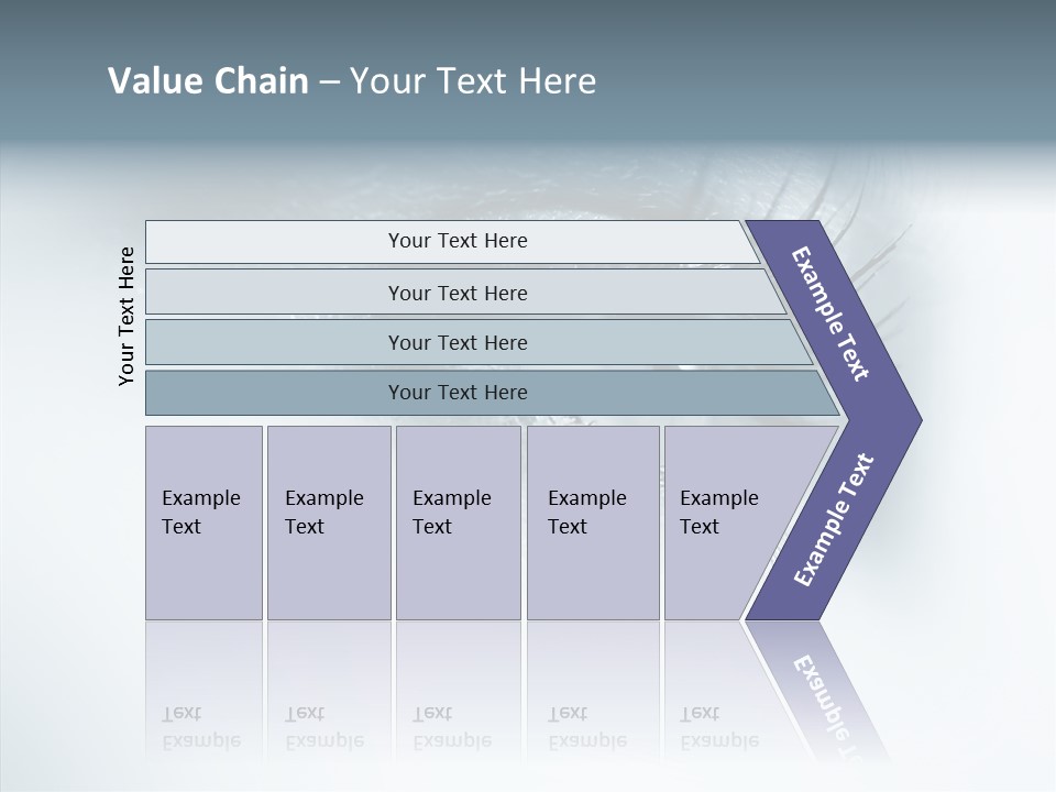 Model Portrait  PowerPoint Template