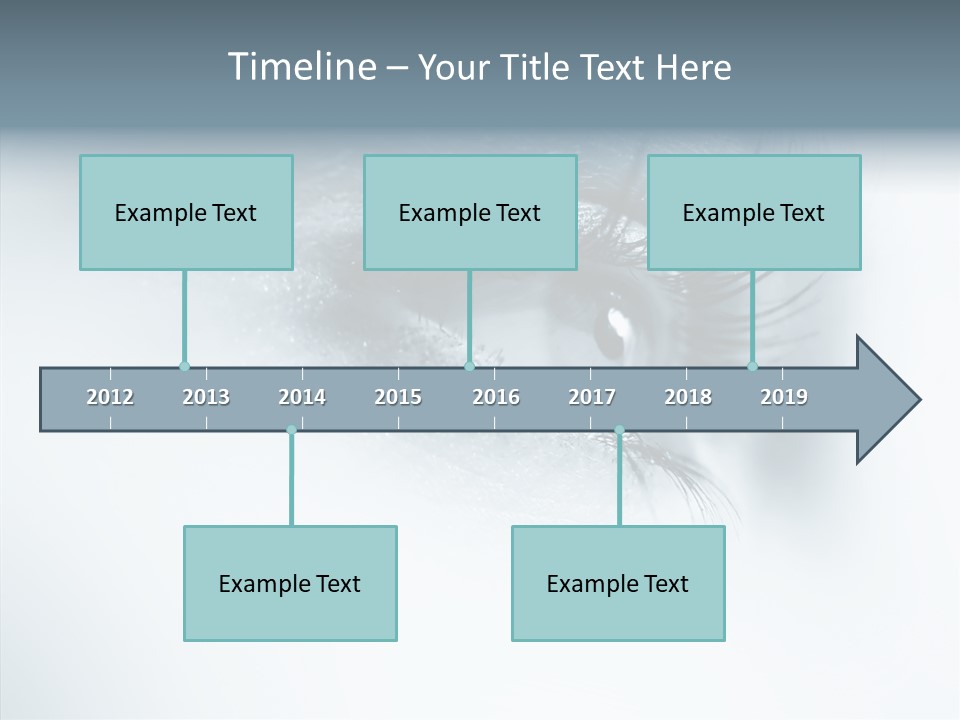 Model Portrait  PowerPoint Template