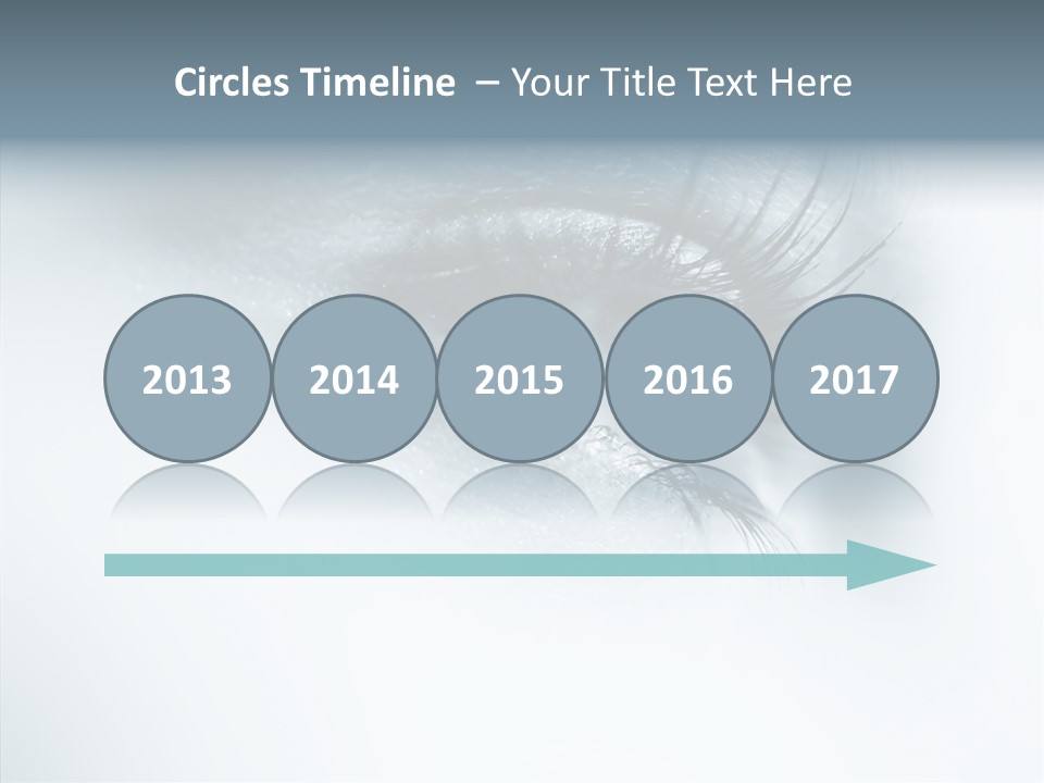 Model Portrait  PowerPoint Template