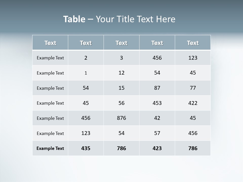 Model Portrait  PowerPoint Template