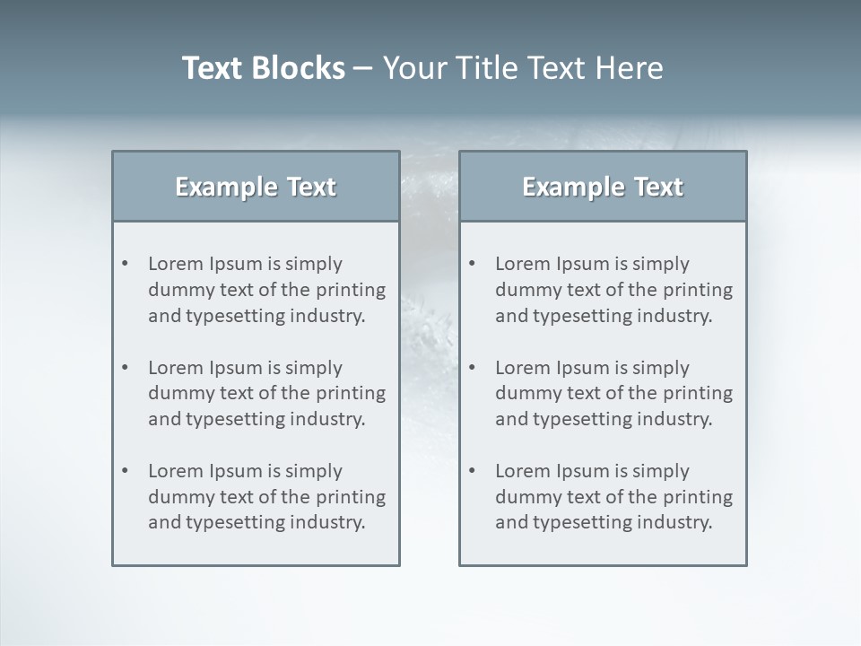 Model Portrait  PowerPoint Template