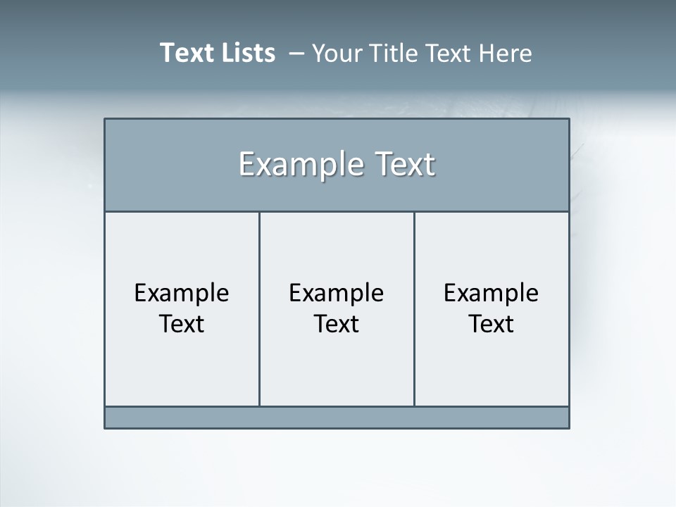 Model Portrait  PowerPoint Template