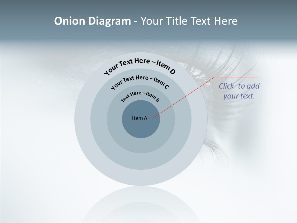 Model Portrait  PowerPoint Template