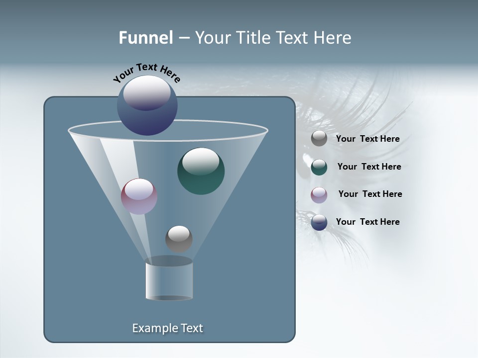Model Portrait  PowerPoint Template