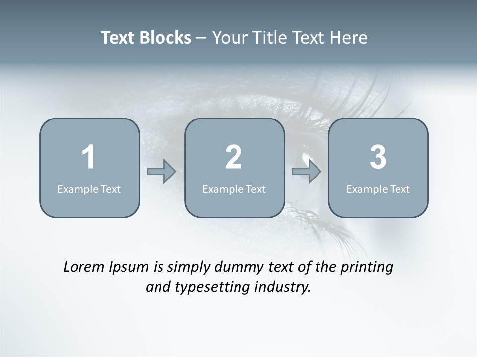 Model Portrait  PowerPoint Template