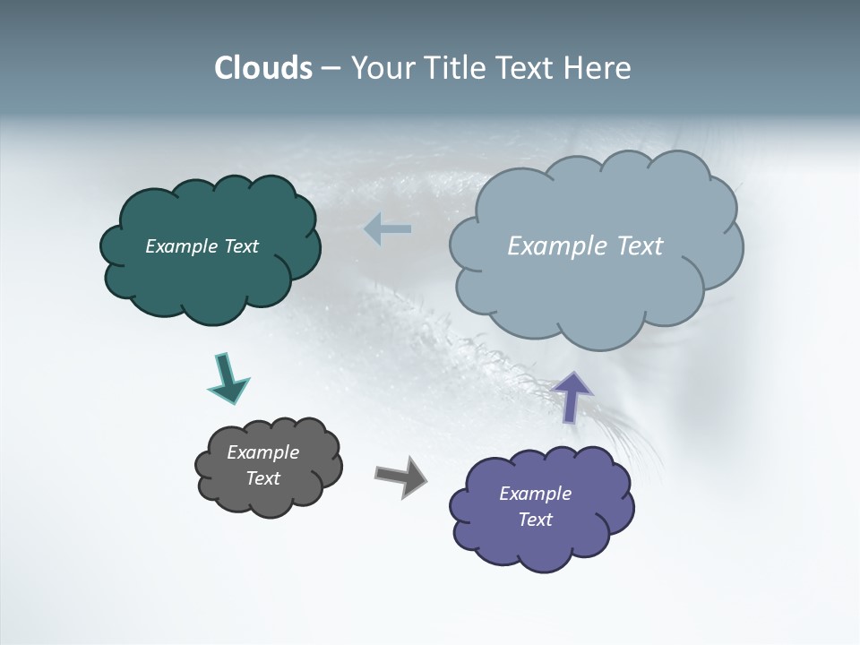 Model Portrait  PowerPoint Template