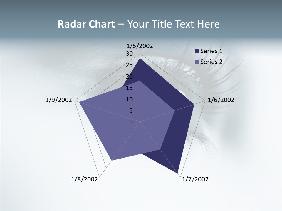 Model Portrait  PowerPoint Template