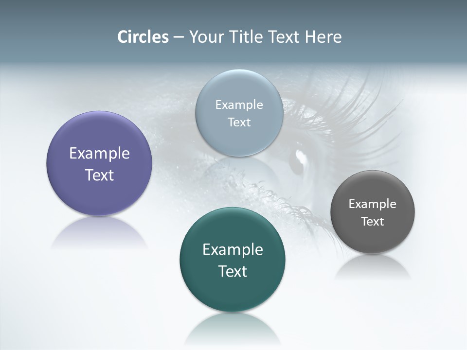 Model Portrait  PowerPoint Template