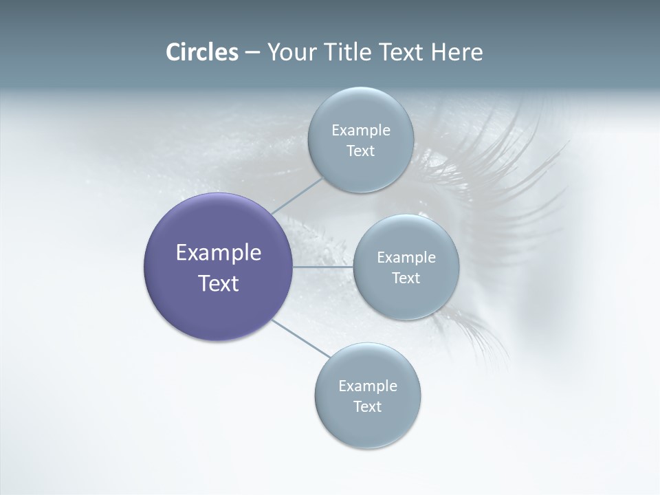 Model Portrait  PowerPoint Template