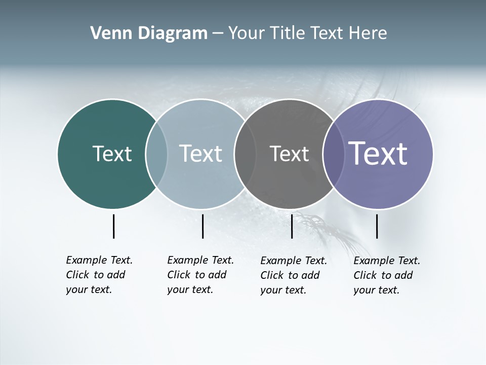 Model Portrait  PowerPoint Template