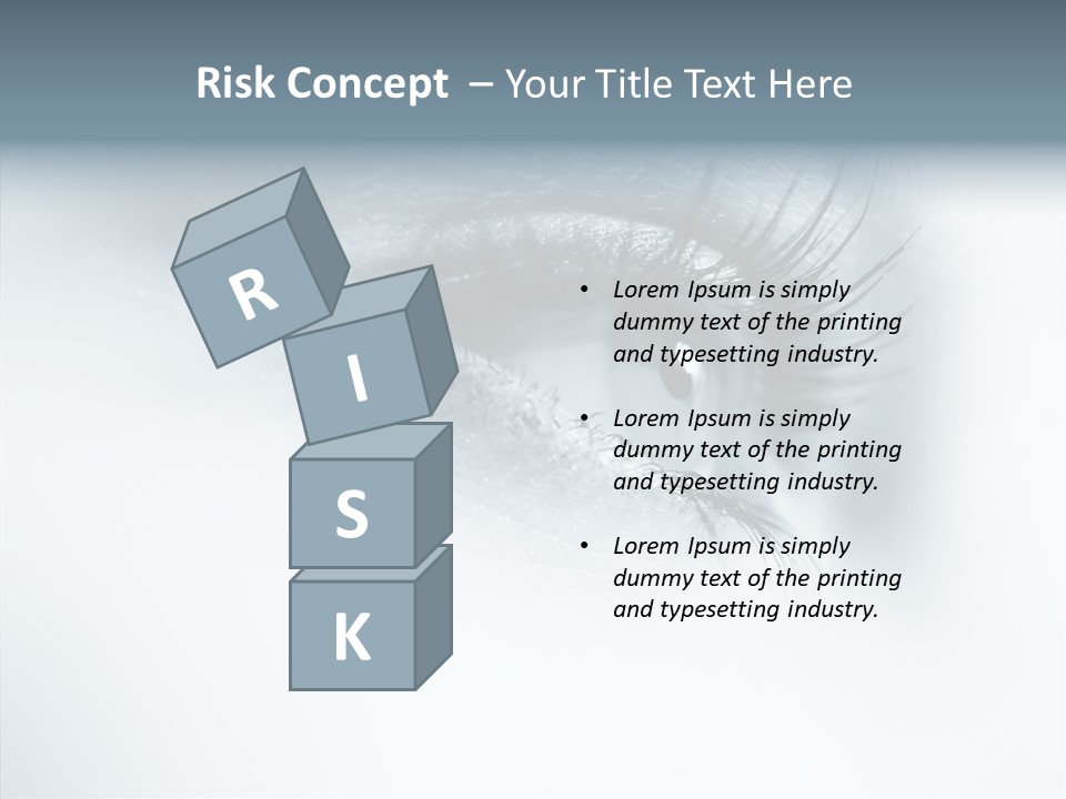 Model Portrait  PowerPoint Template