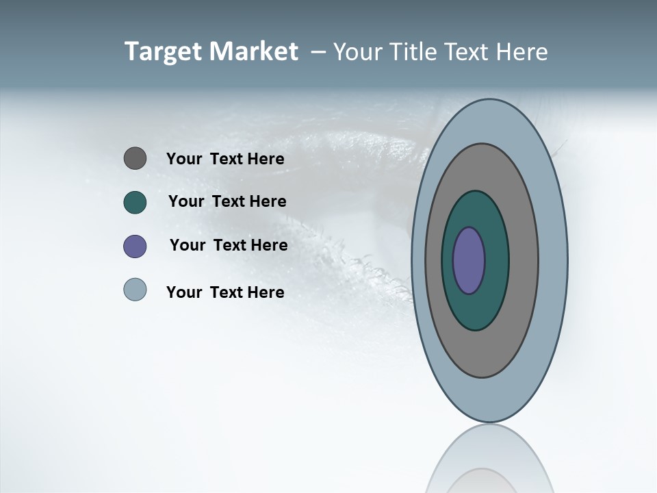 Model Portrait  PowerPoint Template