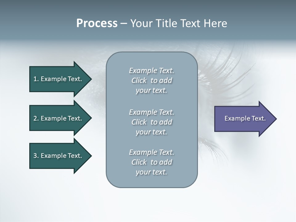 Model Portrait  PowerPoint Template