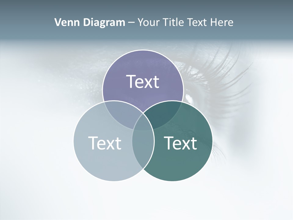 Model Portrait  PowerPoint Template