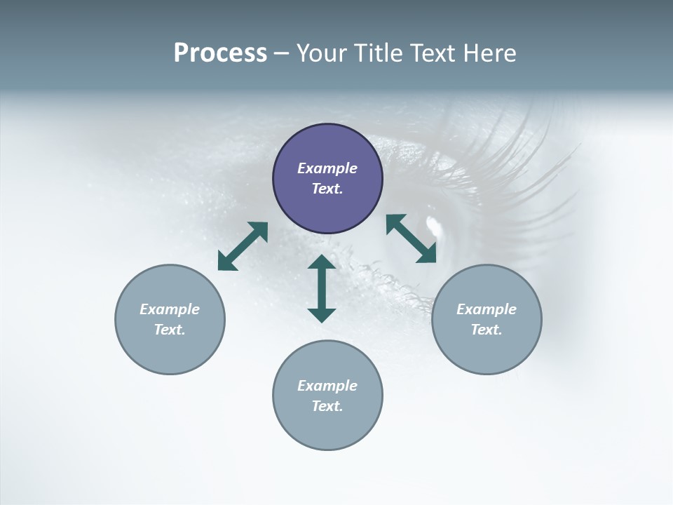 Model Portrait  PowerPoint Template